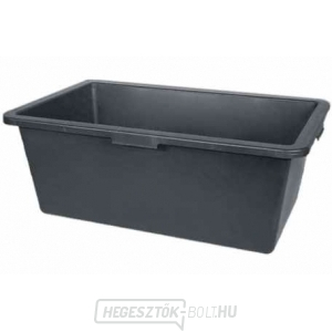 Téglalap alakú habarcsgyűjtő 90l - fekete Téglalap alakú habarcsgyűjtő 90l - fekete gallery main image
