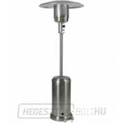MEVA - ETNA kerti fűtőtest - rozsdamentes acél. Szabályozóval és tömlővel MEVA - ETNA kerti fűtőtest - rozsdamentes acél. Szabályozóval és tömlővel gallery main image