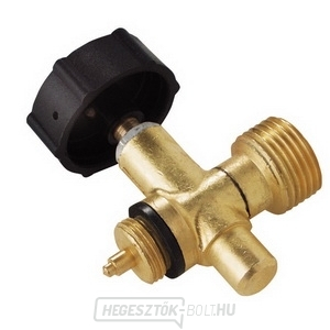 MEVA - Egyutas szelep PB W 21,8L - 2kg-os palackhoz való rögzítés MEVA - Egyutas szelep PB W 21,8L - 2kg-os palackhoz való rögzítés gallery main image