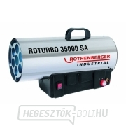 Hőfejlesztő ROTURBO 35000SA 18-34kW, állítható gallery main image