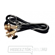 1,5 m-es csatlakozótömlő VULCANO Express égőkhöz és CGA 600 gázpalackokhoz 1,5 m-es csatlakozótömlő VULCANO Express égőkhöz és CGA 600 gázpalackokhoz gallery main image