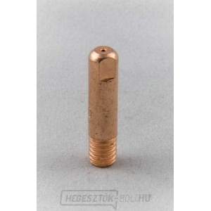 Érintkezőcső 0,9 mm - menet M6, 6x25 mm, Cu