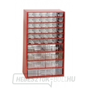 Akasztós doboz - 30 M, 6 S, 1 V - piros 6723C Akasztós doboz - 30 M, 6 S, 1 V - piros 6723C gallery main image