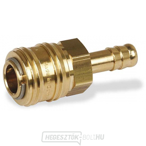 Gyorscsatlakozó 13 mm-es tömlőcsonkkal Gyorscsatlakozó 13 mm-es tömlőcsonkkal