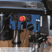 DP 16 SL asztali fúrógép lézerfúrószekrénnyel Előnézet 