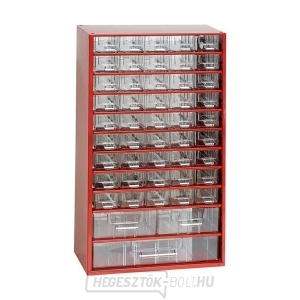 Függőszekrény - 45 M, 2 S, 1 V - piros Függőszekrény - 45 M, 2 S, 1 V - piros gallery main image