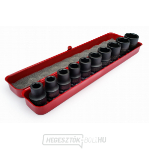 10 darabos kovácsolt dugókulcs készlet 1/2 10 darabos kovácsolt dugókulcs készlet 1/2