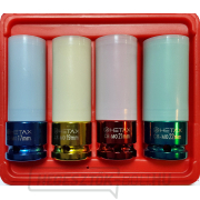 4 darabos hosszabbított kovácsolt dugókulcs készlet, 1/2