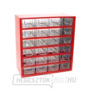 Függőszekrény - 24 M - 24xE - piros Függőszekrény - 24 M - 24xE - piros gallery main image