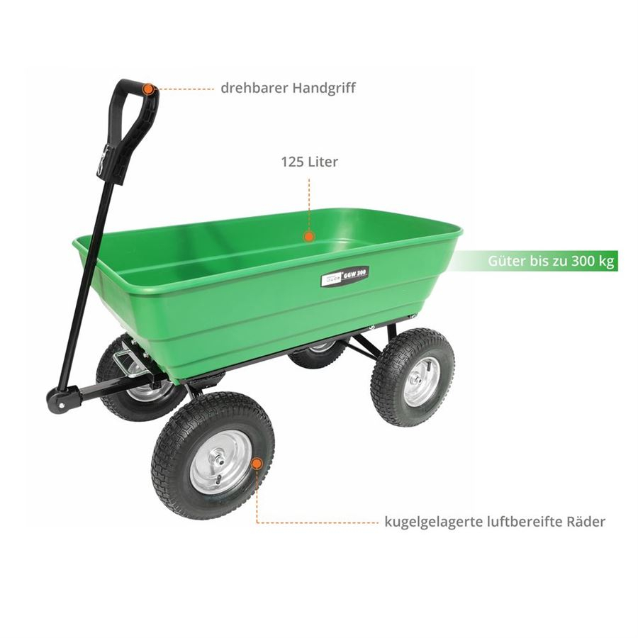 Kerti kocsi GGW 300 Előnézet 