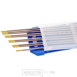 Volfram tig elektródák 3,2 mm arany/1db Volfram tig elektródák 3,2 mm arany/1db gallery main image
