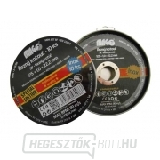 Vágókorongok rozsdamentes acélhoz 125x1,0x22,2mm/10db készlet Vágókorongok rozsdamentes acélhoz 125x1,0x22,2mm/10db készlet gallery main image
