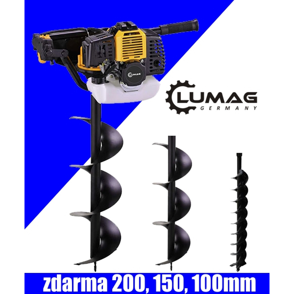 Talaj-, földfúró-lyukasztó Lumag EB 520G gallery main image