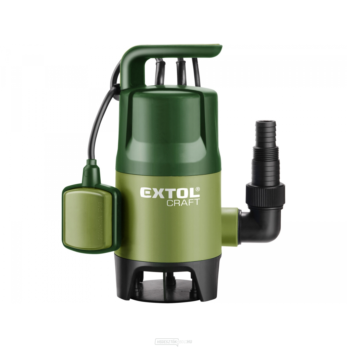 Búvárszivattyú EXTOL CRAFT 400W, 7500l/óra - szennyezett vízhez