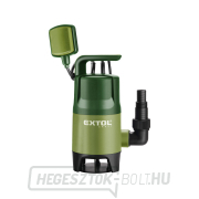 Búvárszivattyú EXTOL CRAFT 400W, 7500l/óra - szennyezett vízhez Előnézet 
