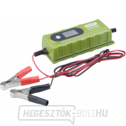 6 sebességes autós töltő LCD kijelzővel 6/12V 6 sebességes autós töltő LCD kijelzővel 6/12V gallery main image