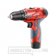 Akkus fúrócsavarhúzó EXTOL Premium 12V Li-ion, 1300mAh, két akkumulátor Akkus fúrócsavarhúzó EXTOL Premium 12V Li-ion, 1300mAh, két akkumulátor gallery main image