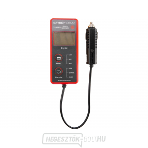 Autó akkumulátor és generátor tesztelő digitális Autó akkumulátor és generátor tesztelő digitális gallery main image