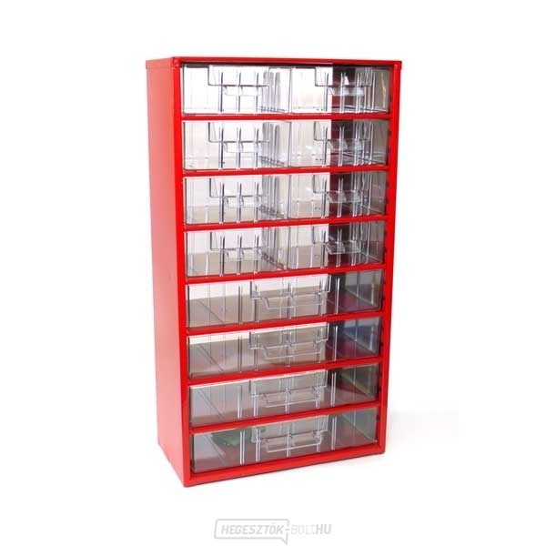 Akasztós doboz - 8 S, 4 V - piros 6754C