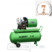 Csavarkompresszor Atmos Albert E.40 légszárító+ Szabályozott lengéscsillapító túlfutással Csavarkompresszor Atmos Albert E.40 légszárító+ Szabályozott lengéscsillapító túlfutással gallery main image