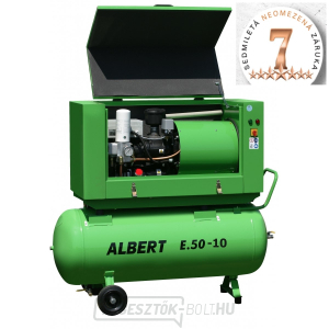 Csavarkompresszor Atmos Albert E.50-10 KOMFORT légkompresszor gallery main image