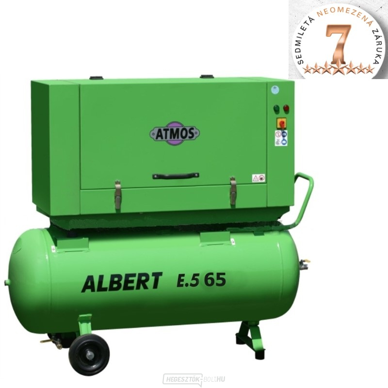 Csavarkompresszor Atmos Albert E.65 KOMFORT KOMFORT légkompresszor