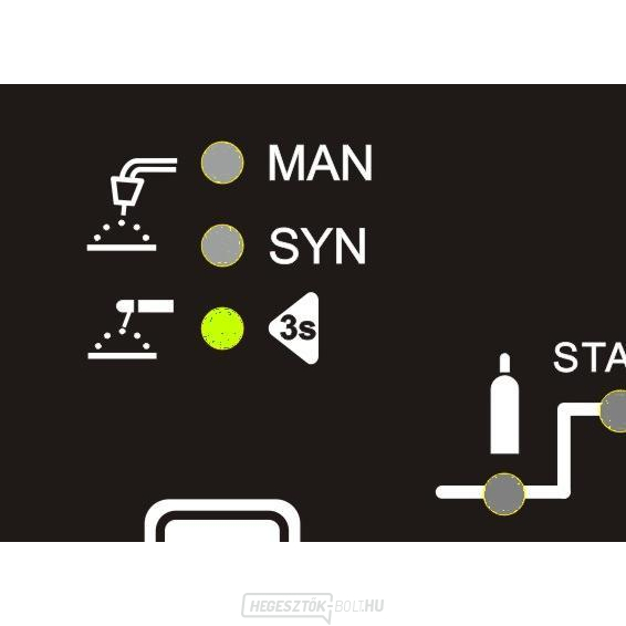 Elektródamodul (MMA) aXe 400/500 IN, 250/320 SMART és MOBIL (szinergikus) készülékekhez