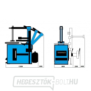 Gumiabroncsváltó TC04 kar nélküli karral Gumiabroncsváltó TC04 kar nélküli karral náhled