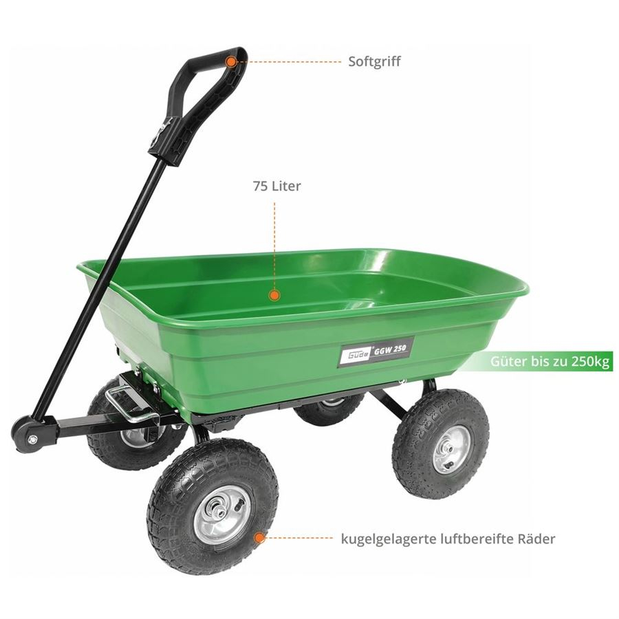 Kerti kocsi GGW 250 Előnézet 