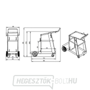 Kis alváz KOWAX inverterekhez Előnézet 