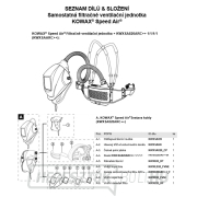 KOWAX Speed Air® Standard akkumulátor légzőkészülékhez (poz.B-2.) Előnézet 