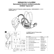 KOWAX Speed Air® Standard akkumulátor légzőkészülékhez (poz.B-2.) Előnézet 