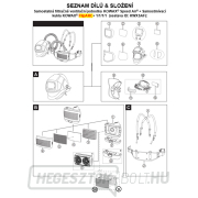 KOWAX Speed Air® előszűrő légzőkészülékhez (poz.B-4.) 5 db-os csomag. Előnézet 