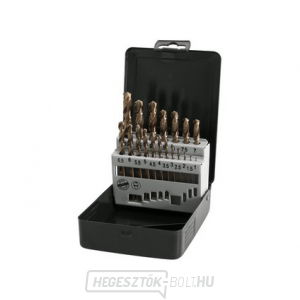 PROTECO fém fúrószár készlet 1 - 10mm HSS-Co5 kobalt - 19db gallery main image
