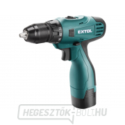 Akkus fúrócsavarhúzó EXTOL 16.6V Li-ion (2x), 1300mAh Akkus fúrócsavarhúzó EXTOL 16.6V Li-ion (2x), 1300mAh gallery main image