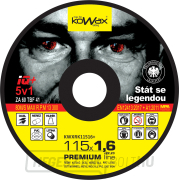 Vágótárcsa KOWAX IQ+ 5 in 1 115x1,6mm Előnézet 