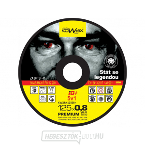 Vágótárcsa KOWAX IQ+ 5 in 1 125x0,8mm gallery main image
