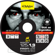 Vágótárcsa KOWAX IQ 3 in 1 125x1,9 Előnézet 