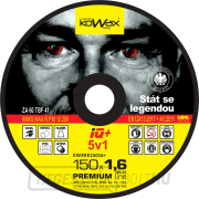 Vágótárcsa KOWAX IQ+ 5 in 1 150x1,6mm Előnézet 