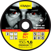 Vágótárcsa KOWAX IQ+ 5 in 1 150x1,6mm Előnézet 