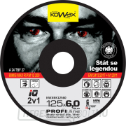 Köszörűtárcsa KOWAX IQ 2in1 125x6.0 Előnézet 