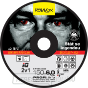 Köszörűtárcsa KOWAX IQ 2in1 150x6.0 Előnézet 