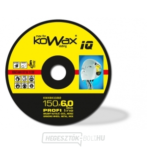 KOWAX 150x6,0x22,2 mm csiszolótárcsa