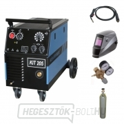 KIT 205 Standard 4 csiga + 4 m-es fáklya + sisak + szelep + teli CO2 palack gallery main image