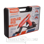 Forró olvadék ragasztópisztoly, vezeték nélküli, 50W náhled