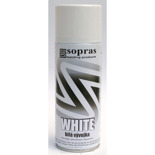 WHITE - fehér fejlesztő 400ml