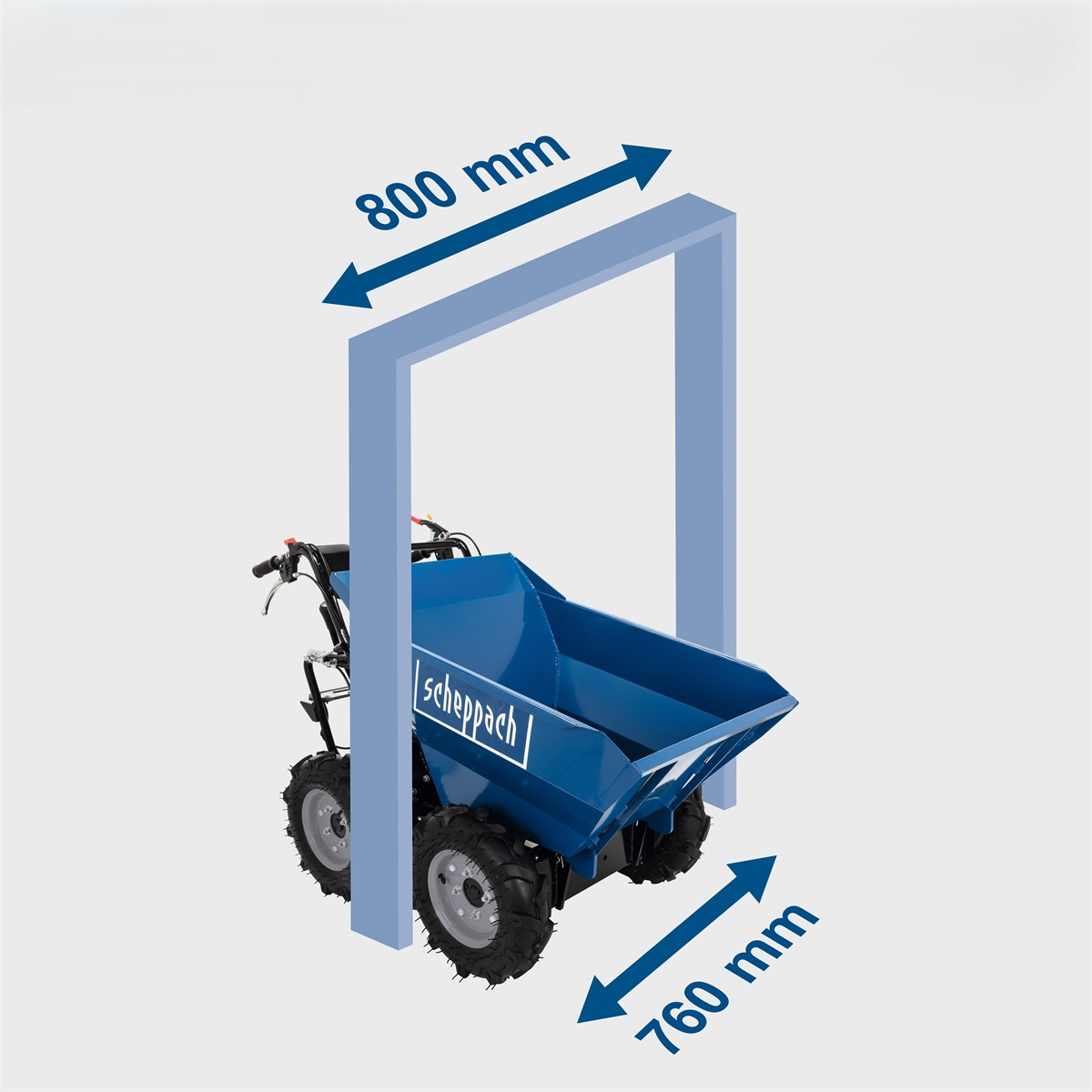 DP 3000 kerekes szállító 4x4 Előnézet 