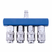 Levegőcsapágy 4 gyorscsatlakozóval Előnézet 