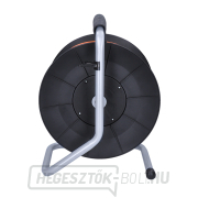 Solight dobhosszabbító kábel, 4 aljzat, narancssárga, 50m náhled