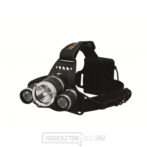 Solight LED fejlámpa SUPER POWER, 900lm, 3x Cree LED, 4x AA